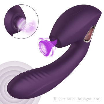 10 Speed Vagina Sucking Vibrator for Women Double Vibration Stimulate G Spot Oral Clitoris Female Masturbation Sex Toys